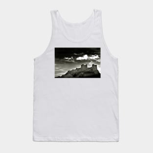 Dark clouds over Bamburgh Castle - Northumberland, UK Tank Top